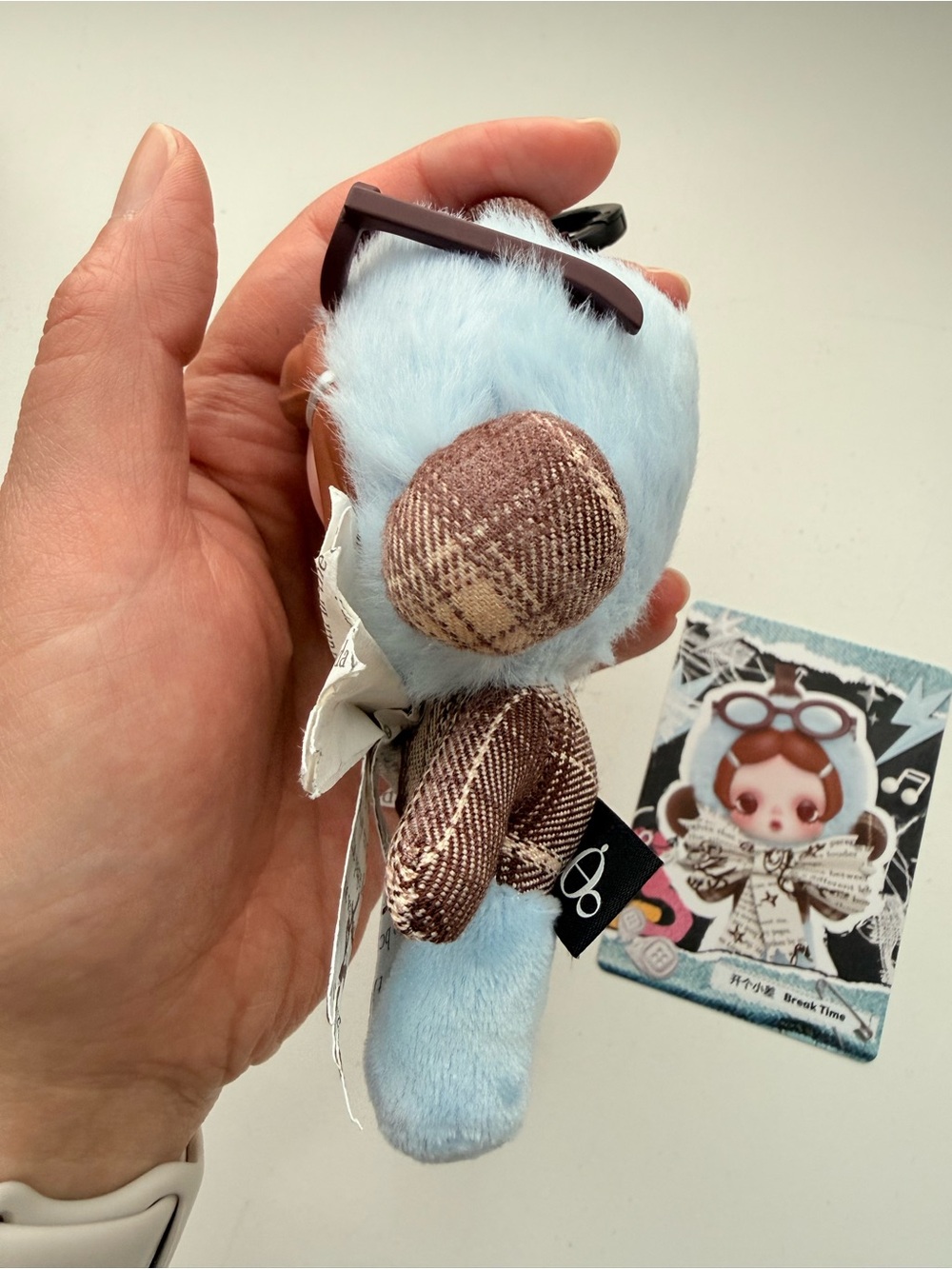 NEW Pop Mart Skullpanda Off Mode Break Time Is Vinyl Plush Pendant - Picture 6 of 9